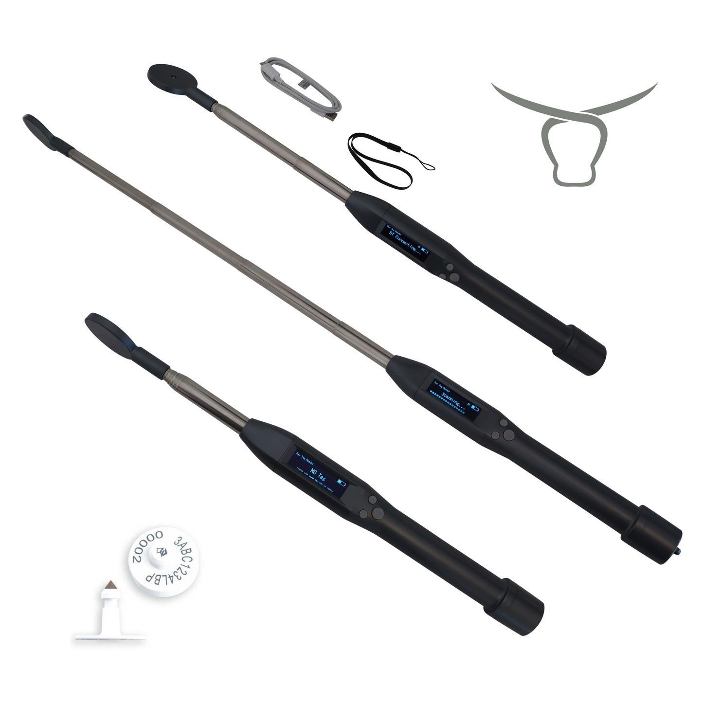 AgriEid SMART Stick - Microchip FDX Reader